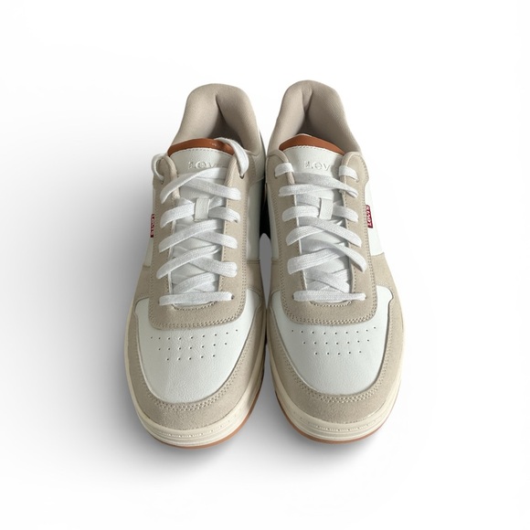 Levi's Other - NWOT Levi’s Beige and White casual Sneakers size 13